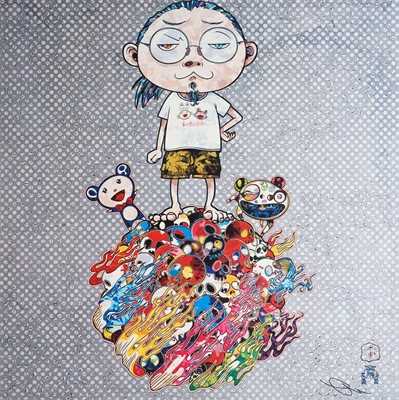 Lot 18 - Takashi Murakami (Japanese 1962-), 'Me and the Mr. DOBs', 2013