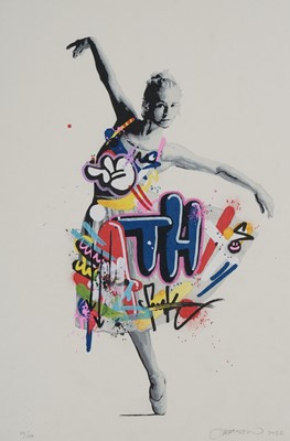 Lot 188 - Martin Whatson (Norwegian 1984-), 'Dancer (Hand Finished)', 2022