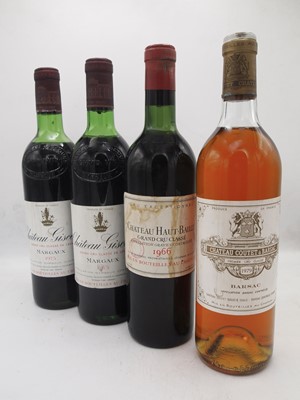 Lot 90 - 4 bottles Mixed Bordeaux