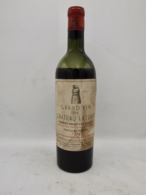 Lot 95 - 1 bottle 1954 Ch Latour