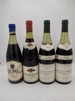 Lot 127 - 4 bottles Mixed Red Burgundy