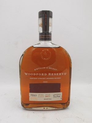 Lot 225 - 5 bottles Woodford Reserve Kentucky Straight Bourbon Whisky