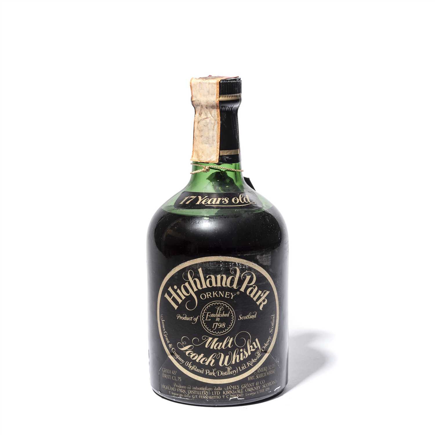 Lot 384 - 1960 Highland Park 17 Year Old