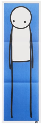 Lot 310 - Stik (British 1979-), 'Standing Figure (UK Big Issue Blue)', 2013