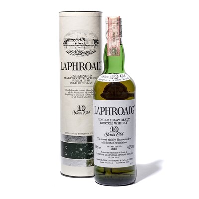 Lot 401 - Laphroaig 10 Year Old 1980s