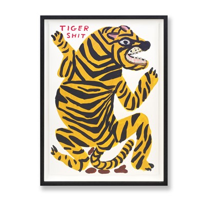 Lot 67 - David Shrigley (British 1968-), 'Tiger Shit', 2021