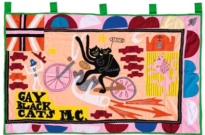 Lot 126 - Grayson Perry (British 1960-), 'Gay Black Cats MC', 2017