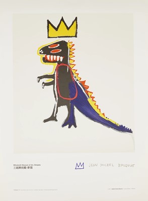 Lot 225 - After Jean-Michel Basquiat (American 1960-1988), 'Pez Dispenser', c.1997