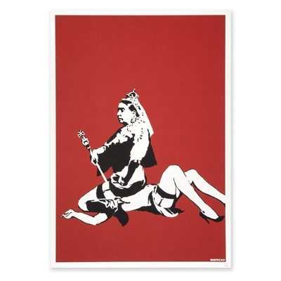 Lot 145 - Banksy (British 1974-), 'Queen Victoria', 2003