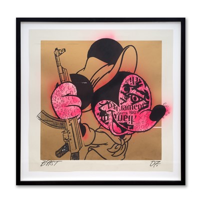 Lot 229 - BAST (American 1952-2021), 'Revolution Mickey', 2007