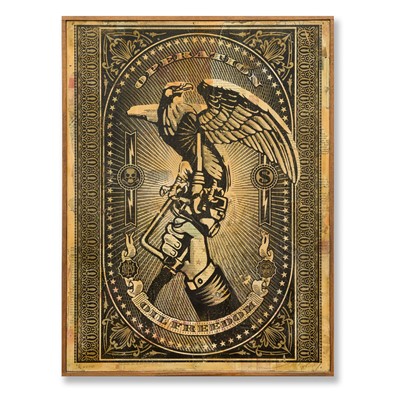 Lot 201 - Shepard Fairey (American 1970-), 'Operation Oil Freedom', 2007