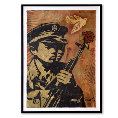 Lot 186 - Shepard Fairey (American 1970-), 'Chinese Soldiers', 2007