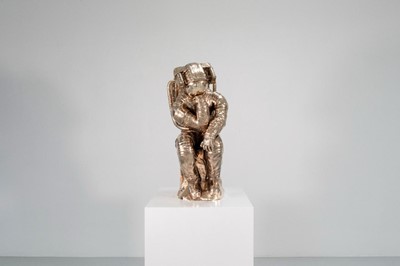 Lot 200 - Joseph Kilbansky (Dutch 1984-), 'The Thinker (Bronze)', 2018