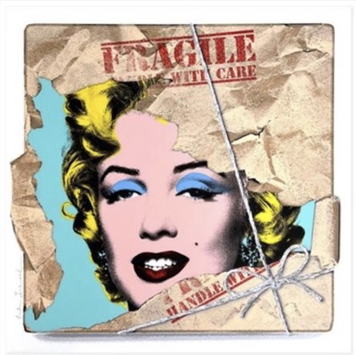 Lot 127a - Mr Brainwash (French 1966-), 'Monroe POPfolio (Fragile)', 2022