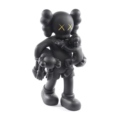 Lot 207 - Kaws (American 1974-), 'Clean Slate (Black)', 2018