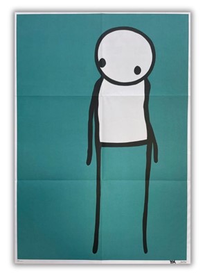 Lot 229 - Stik (British 1979-), 'Don't Panic (Signed)', 2013