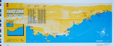 Lot 200 - Invader (French 1969-), 'Cote d'Azur', 2007