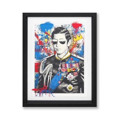 Lot 210 - Mr Brainwash (French 1966-), 'Long Live The King', 2023