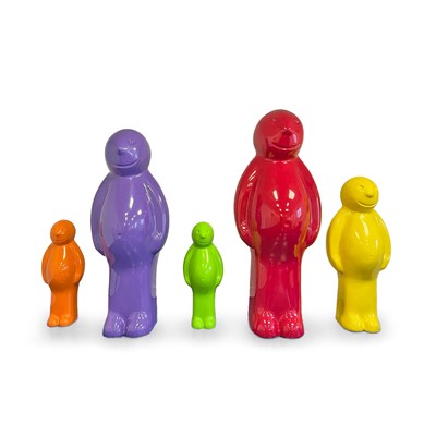 Lot 137a - Mauro Perucchetti (Italian 1949-), 'Jelly Baby Family', 2011