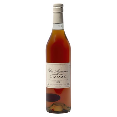 Lot 149 - 6 bottles 1981 Ch de Lacaze Armagnac