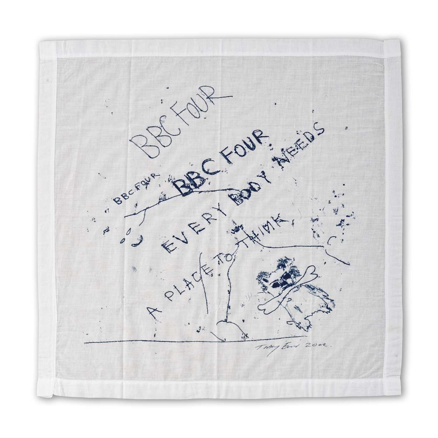 Lot 88 - Tracey Emin (British 1963-), 'Everybody Needs A Place To Think', 2002