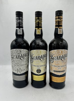 Lot 159 - 5 bottles Mixed Scarabus Collection Islay Single Malt Whisky