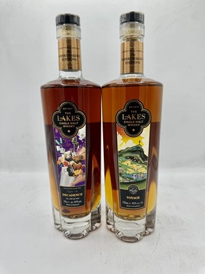 Lot 160 - 4 bottles Mixed The Lakes Distillery English Single Malt Whisky