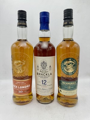 Lot 166 - 6 bottles Mixed Single Malt Scotch Whisky