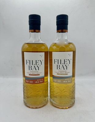 Lot 174 - 8 bottles Mixed Filey Bay English Single Malt Whisky