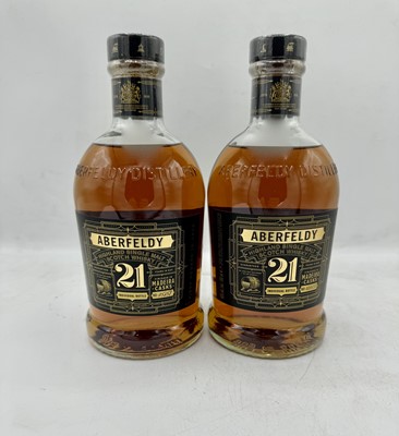 Lot 177 - 2 bottles Aberfeldy 21 Year Old