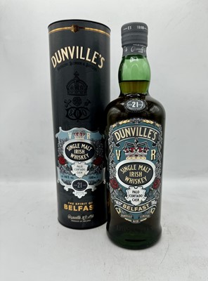 Lot 184 - 1 bottle Dunville's 21 Year Old Irish Whiskey