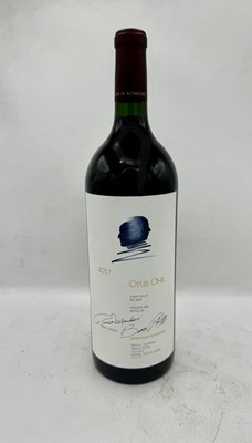 Lot 136 - 1 magnum 2017 Opus One