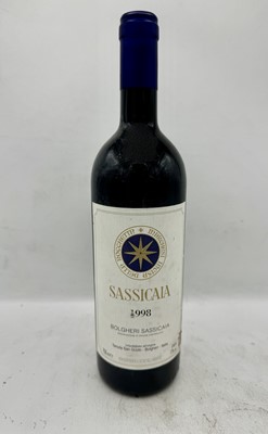 Lot 113 - 1 bottle 1998 Sassicaia