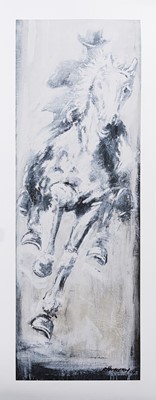 Lot 237 - Richard Hambleton (Canadian 1952-2017), 'Horse & Rider - White', 2018