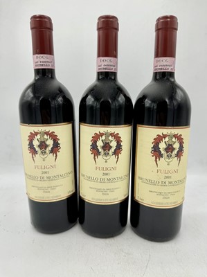 Lot 126 - 6 bottles 2001 Brunello di Montalcino Fuligini