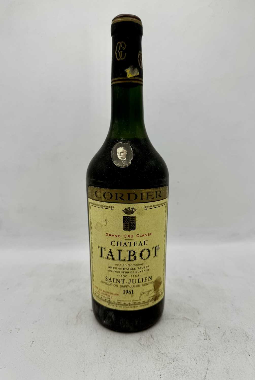 Lot 61 - 1 bottle 1961 Ch Talbot