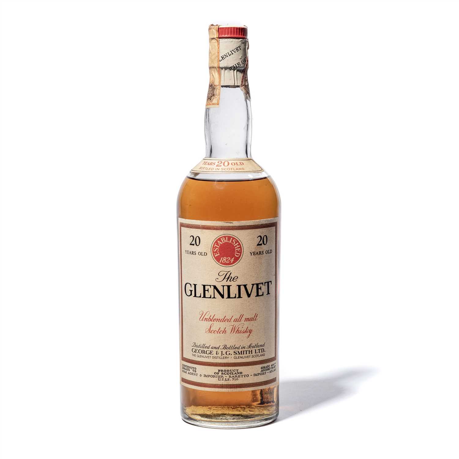 Lot 432 - The Glenlivet 20 Year Old 1970s