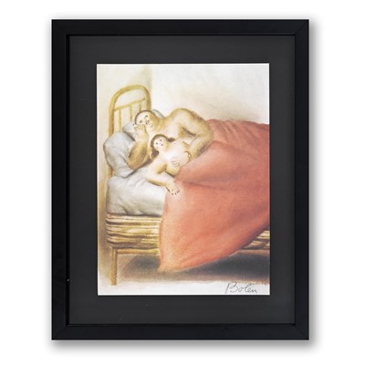 Lot 72 - Fernando Botero (Colombian 1932-), 'Lussuria', 1983