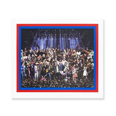 Lot 86 - Peter Blake (British 1932-), 'Untitled (Teenage Cancer Trust)', 2022