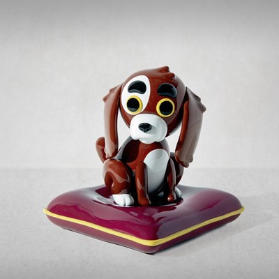 Lot 119 - Cesar Piette (French 1982-), 'The Modernist, The Modern Lady, The Modern Puppy Sculpture Set', 2020