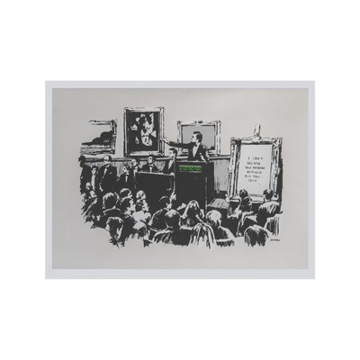 Lot 172 - Banksy (British 1974-), 'Morons', 2006