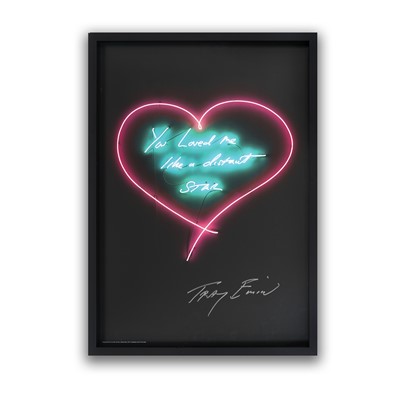 Lot 135 - Tracey Emin (British 1963-), ‘You Loved me Like A Distant Star’, 2016