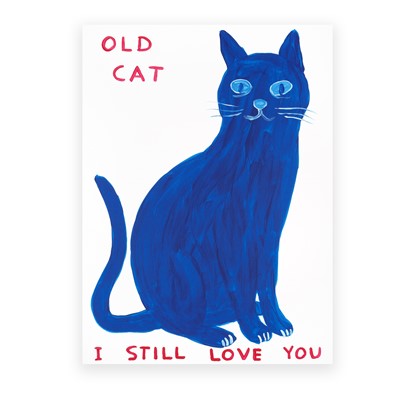 Lot 175 - David Shrigley (British 1968-), 'Old Cat', 2022