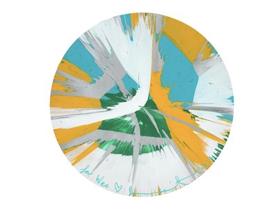 Lot 127 - Damien Hirst (British 1965-), 'Spin Painting', 2022