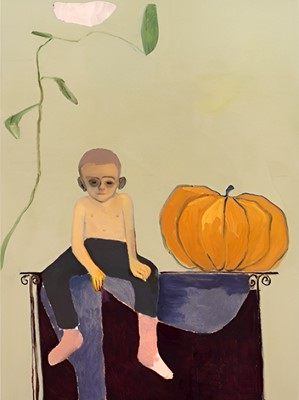 Lot 122 - Sanya Kantarovsky (Russian 1982-), 'Pumpkin II', 2023