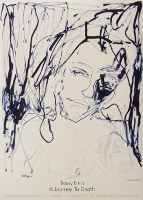 Lot 128 - Tracey Emin (British 1963-), 'A Journey To Death', 2022