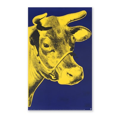 Lot 11 - Andy Warhol (American 1928-1987), 'Cow'