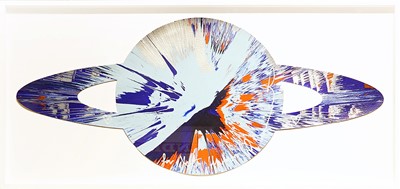 Lot 165 - Damien Hirst (British 1965-), 'Beautiful Nightcall of the Twilight Zone Spin Painting for Yet Unborn', 2012