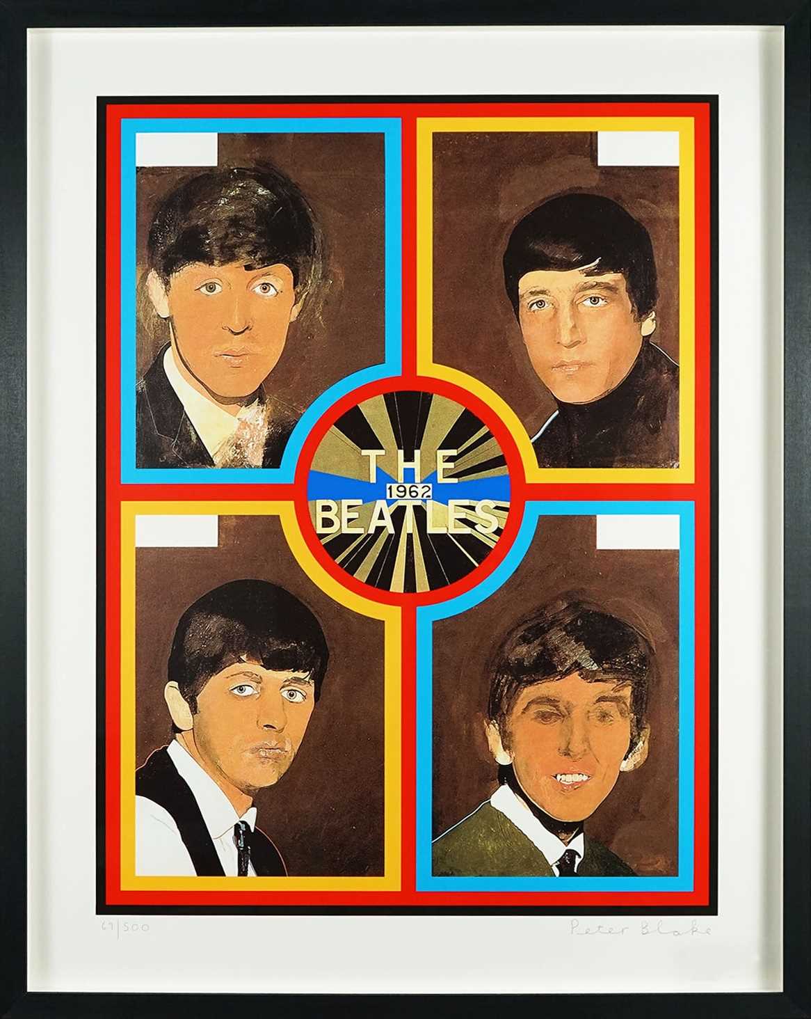 Lot 116 - Peter Blake (British 1932-), 'The Beatles, 1962', 2012