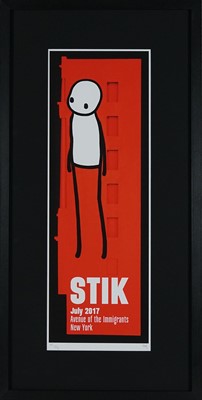 Lot 214 - Stik (British 1979-), 'Avenue Of The Immigrants', 2017